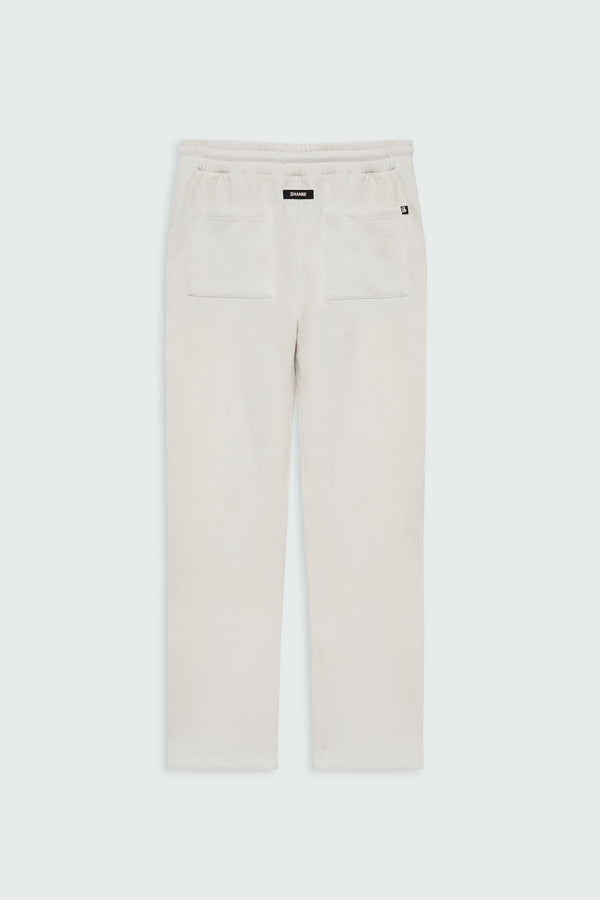 Fate Heavyweight Fleece Straight Leg Sweatpants - Cream