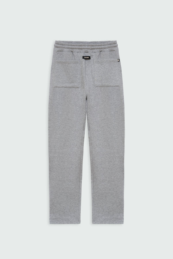 Fate Heavyweight Fleece Straight Leg Sweatpants - Heather Grey