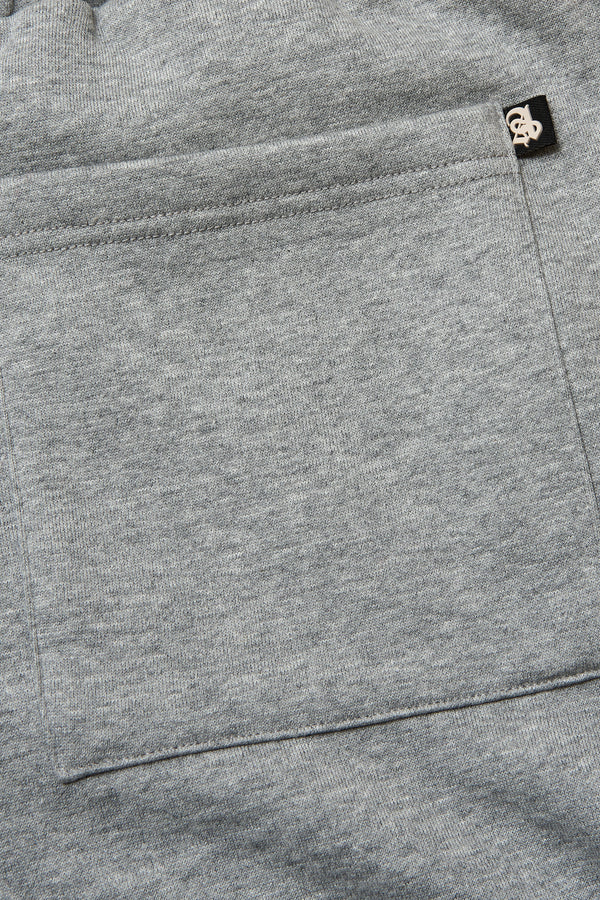 Fate Heavyweight Fleece Straight Leg Sweatpants - Heather Grey