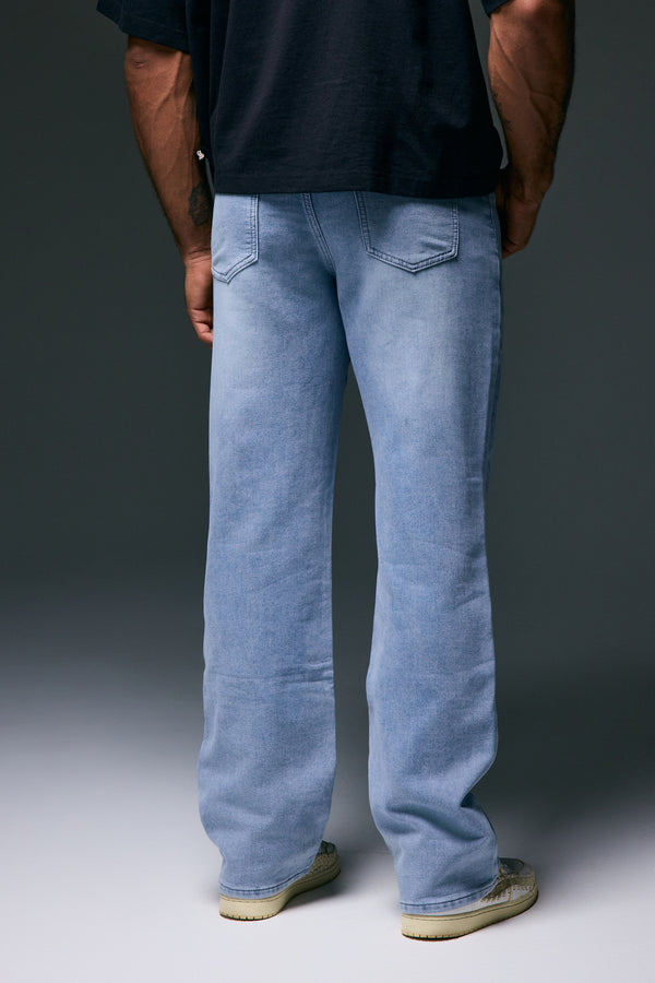 Straight Leg Jean - Light Blue