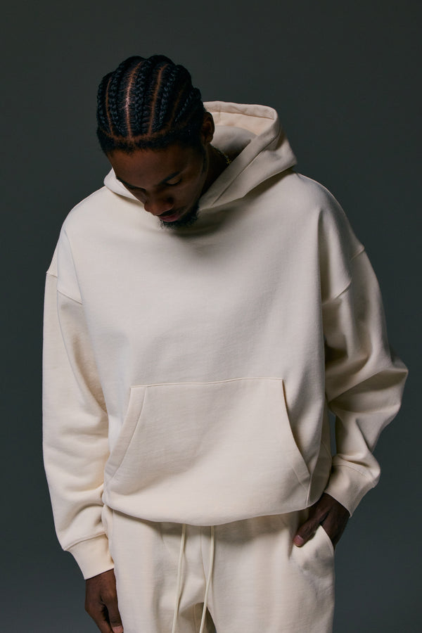 Fate Heavyweight Fleece Hoodie - Cream