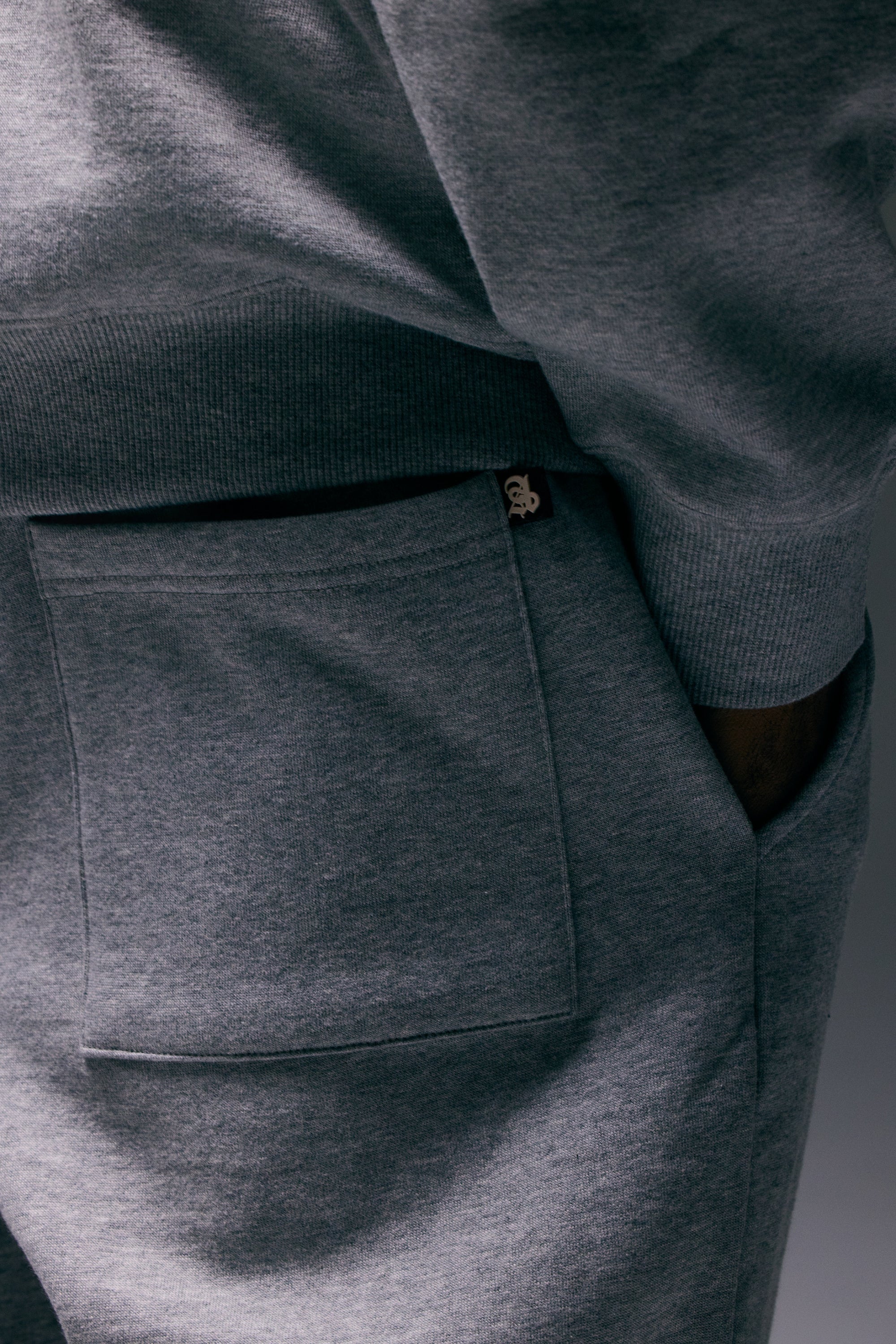 Fate Heavyweight Fleece Jogger - Heather Grey